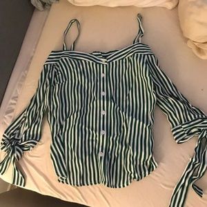 Brand new berska striped blouse